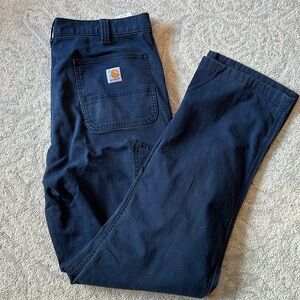 Men’s Carhartt Blue Relaxed Fit Pants Size 36